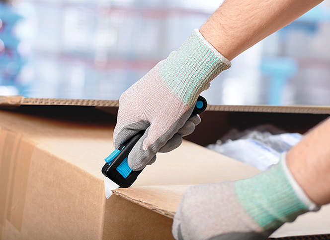 德國馬特MARTOR 安全刀片199進口不銹鋼尖角梯形紙板裁切 10片/盒